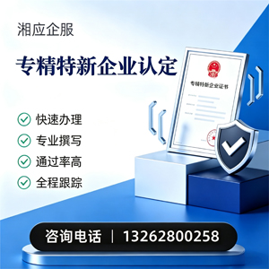 邯郸专精特新企业申报服务