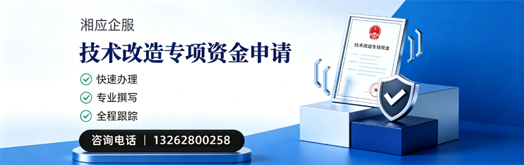 邯郸技术改造专项资金申报服务