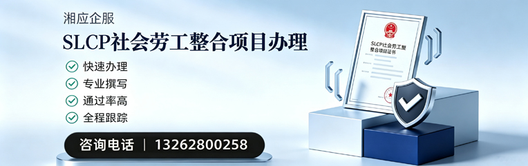 邯郸SLCP社会劳工整合项目申报服务