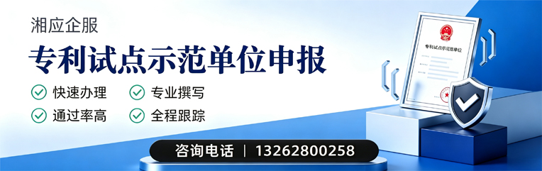 邯郸专利试点示范单位申报服务